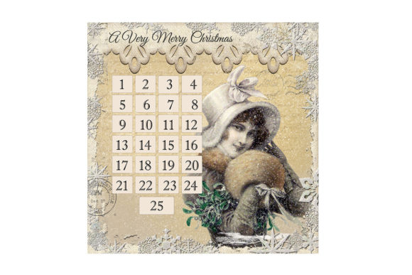 Download ADVENT CALENDAR 12X12 INCH. - 12x12 inch Collection